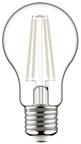 Avide LED White Filament Globe 8.5W E27 WW 2700K-2er